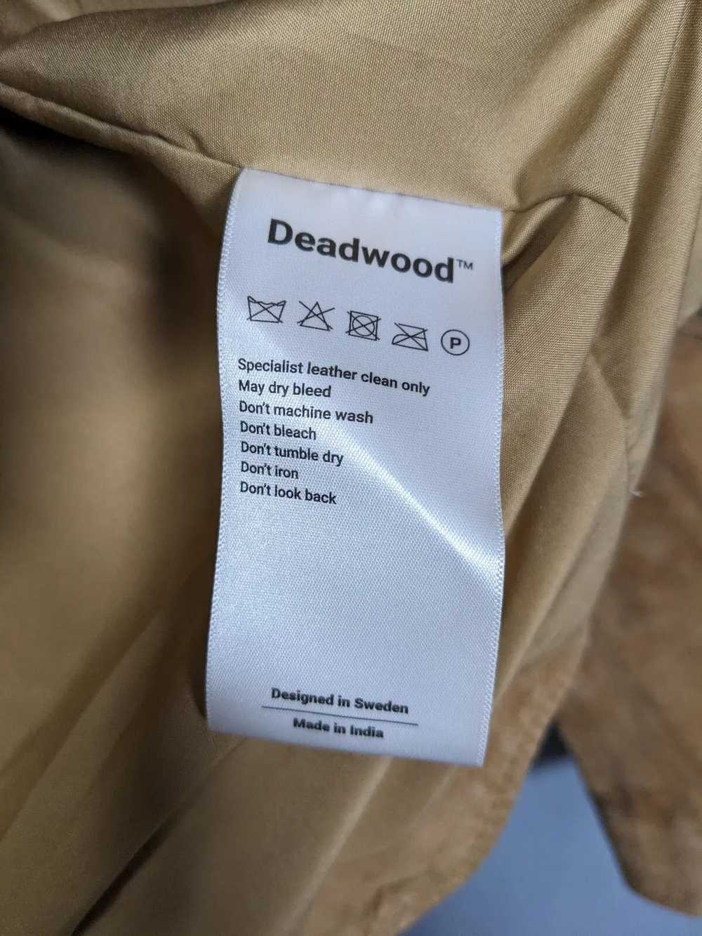 Deadwood Deadwood lamb suede leather jacket - image 5