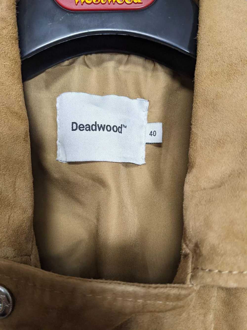 Deadwood Deadwood lamb suede leather jacket - image 8