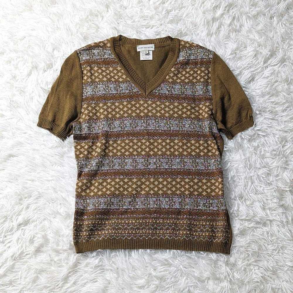 Excellent condition DRIES VAN NOTEN lame design k… - image 1