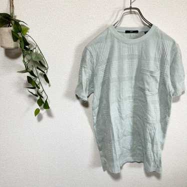 SHIPS T-shirt Short sleeve Plain Cut and sew Simp… - image 1