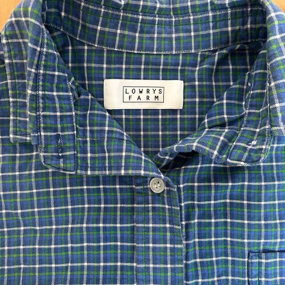 Archive archive LOWRYSFARM check shirt. - image 3