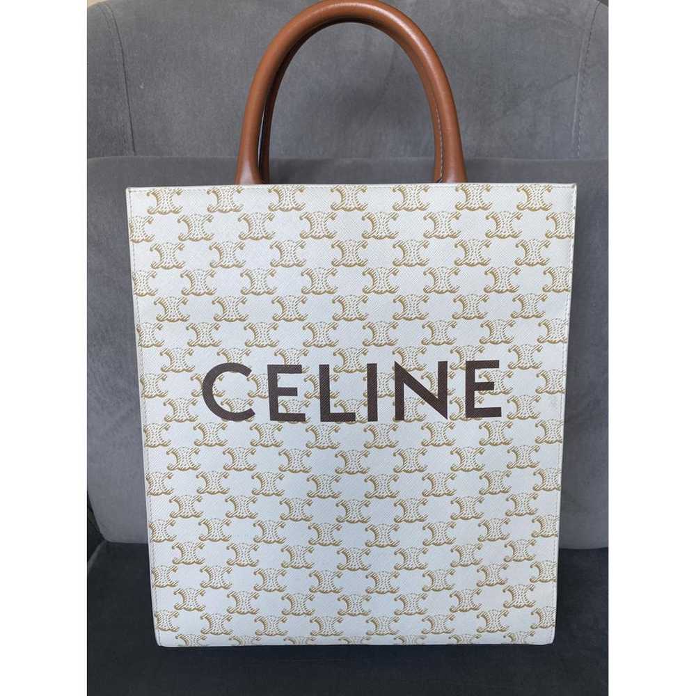 Celine Cabas Vertical cloth tote - image 2