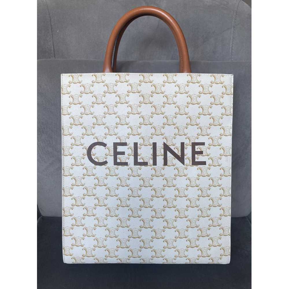 Celine Cabas Vertical cloth tote - image 3