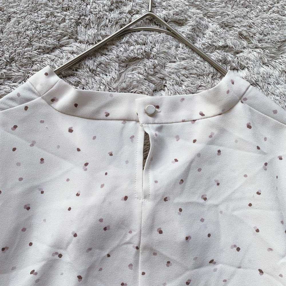 【any sis】Polka dot blouse (M)/Natural simple and … - image 8