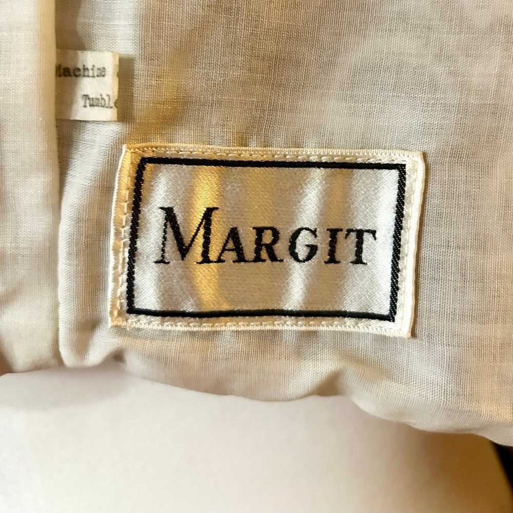 Vintage - 1970s “Margit” Handmade Brown & White H… - image 6