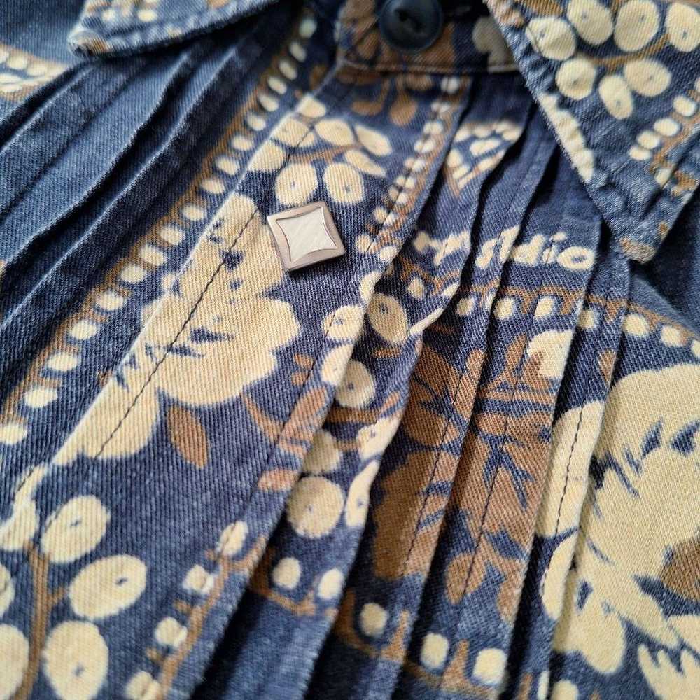 Forty Five RPM western shirt with floral pattern … - image 4