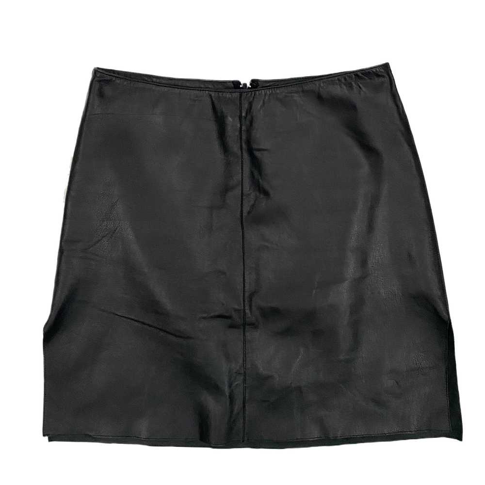 Bebe Leather Skirt (XS) - image 3