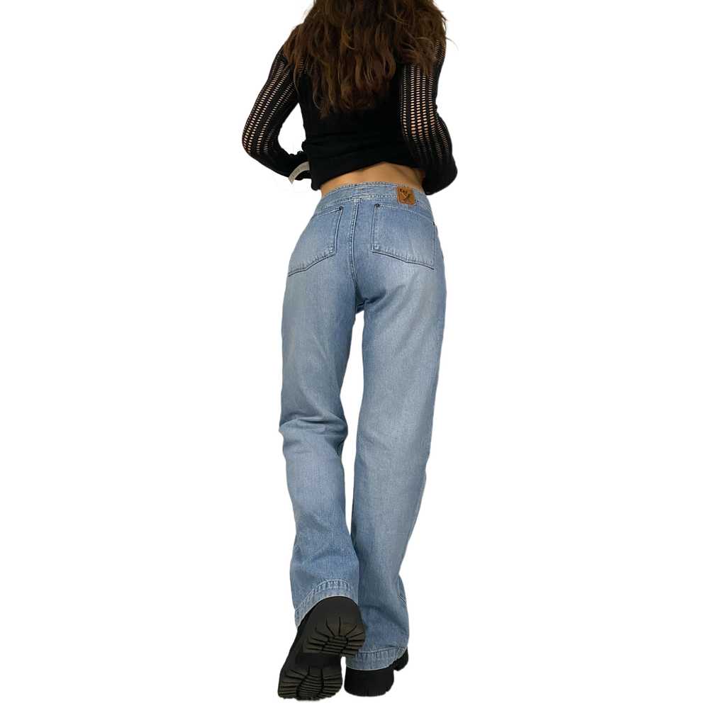 Y2K Lace-Up Jeans (XS) - image 2