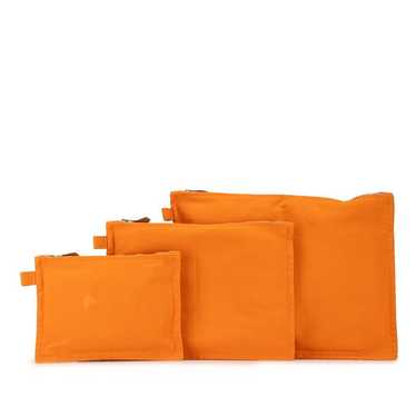 Hermes Hermes Hermes Canvas Bora Bora Pouch Set 3… - image 1