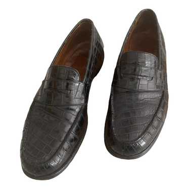 JM Weston Leather flats