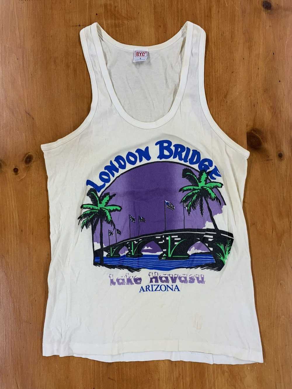 Band Tees × Vintage Vintage Arizona Tourist Tank … - image 2