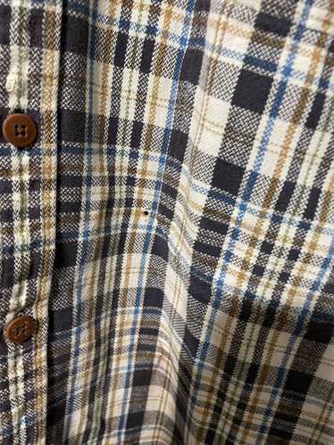 Vintage Vintage Flannel Structure Flannel Shirt