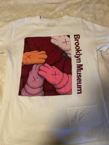 カウズ ブルックリン美術館 KAWS Brooklyn Museum URGE T-shirt KAWS Brooklyn Museum URGE T-shirt White Men's - SS21 - US