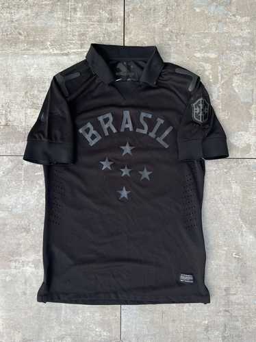 Nike × Vintage Nike Brasil Banned Blackout Jersey 