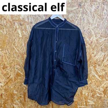 p240823-2 Classical Elf Long-sleeved Shirt, Size … - image 1