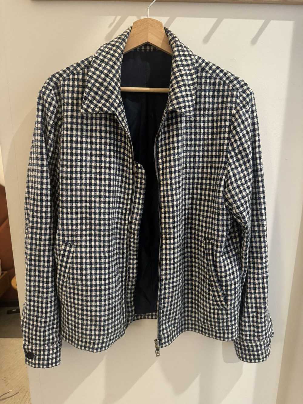 Mr. P. Mr Porter - Mr P. Checked Cotton - Blend B… - image 4