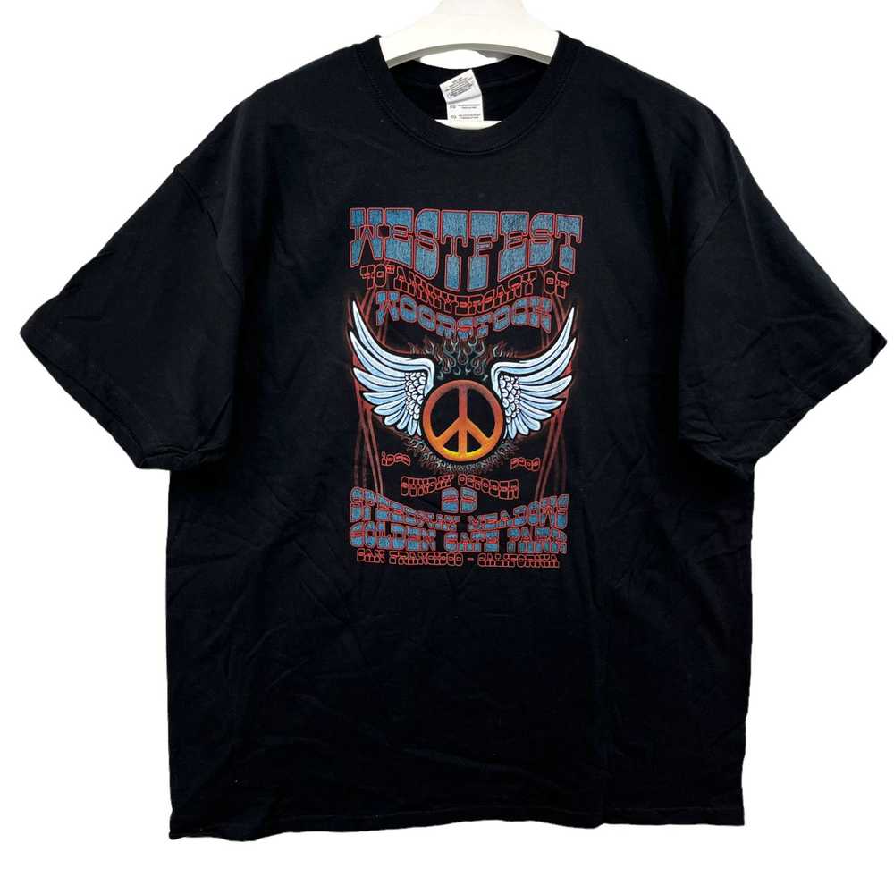 Gildan Woodstock T Shirt Mens Extra Large West Fe… - image 1