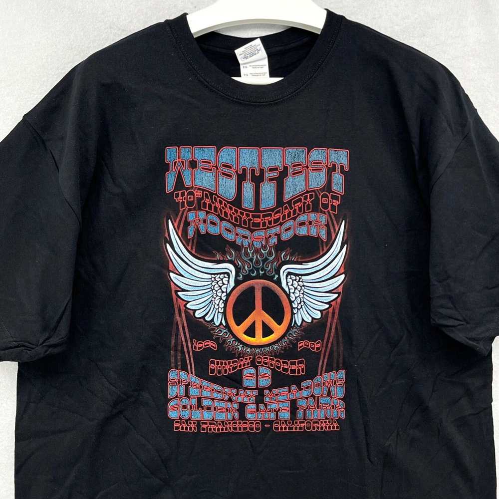 Gildan Woodstock T Shirt Mens Extra Large West Fe… - image 3