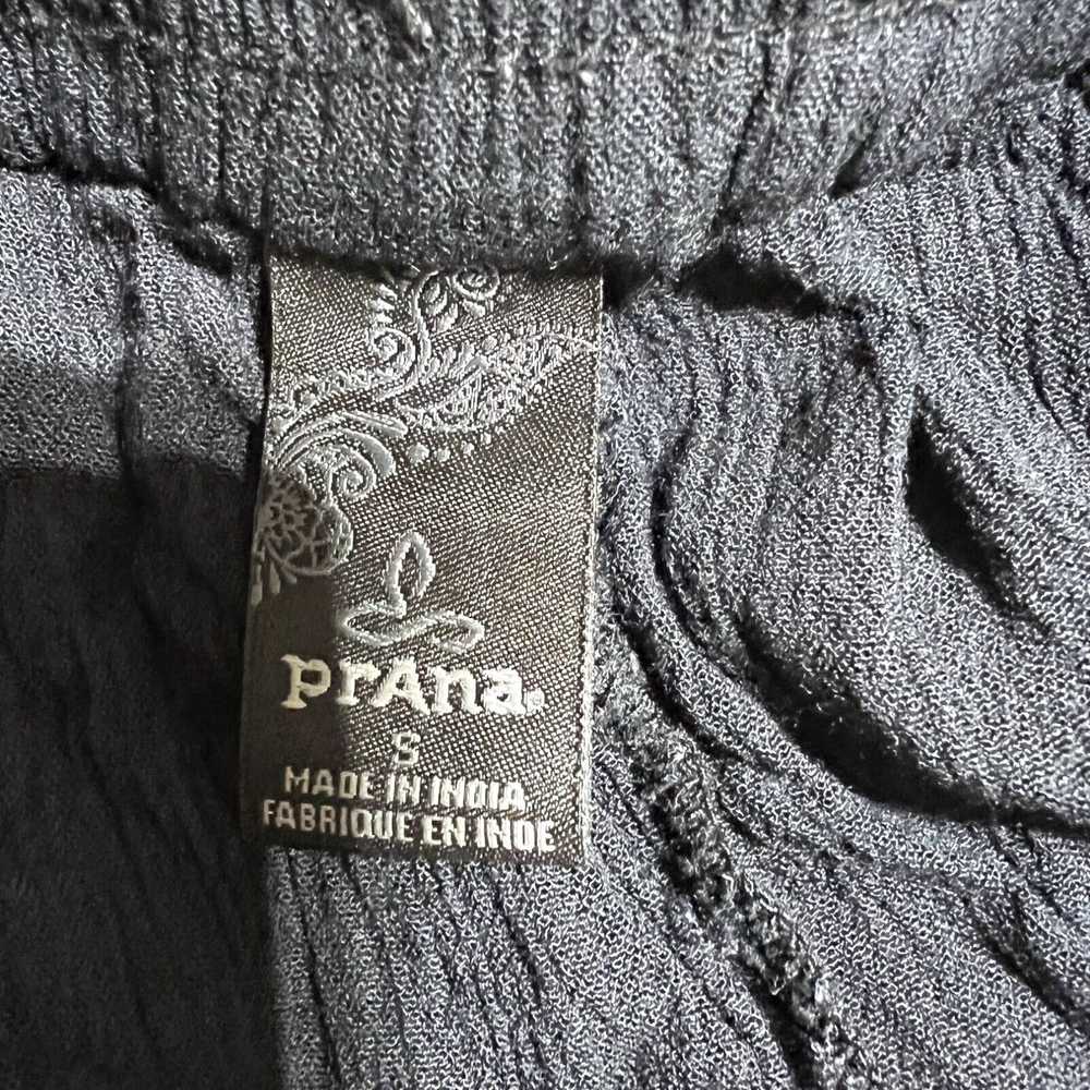 Prana prana womens size s black drawstring jogger… - image 4