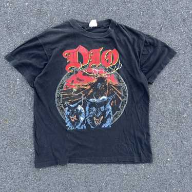 Band Tees × Tour Tee × Vintage VINTAGE 1990 DIO L… - image 1