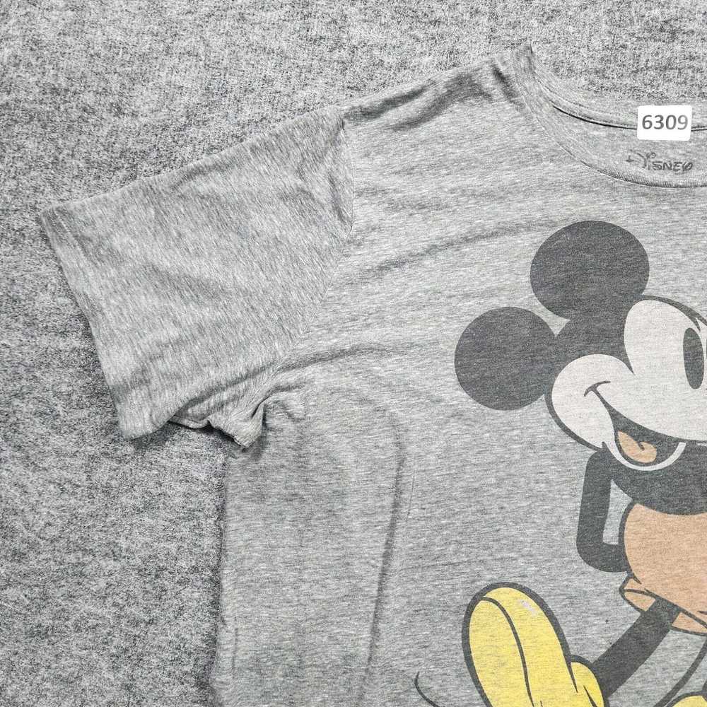 Disney DISNEY Men's Gray Crewneck T-Shirt Adult 2… - image 3