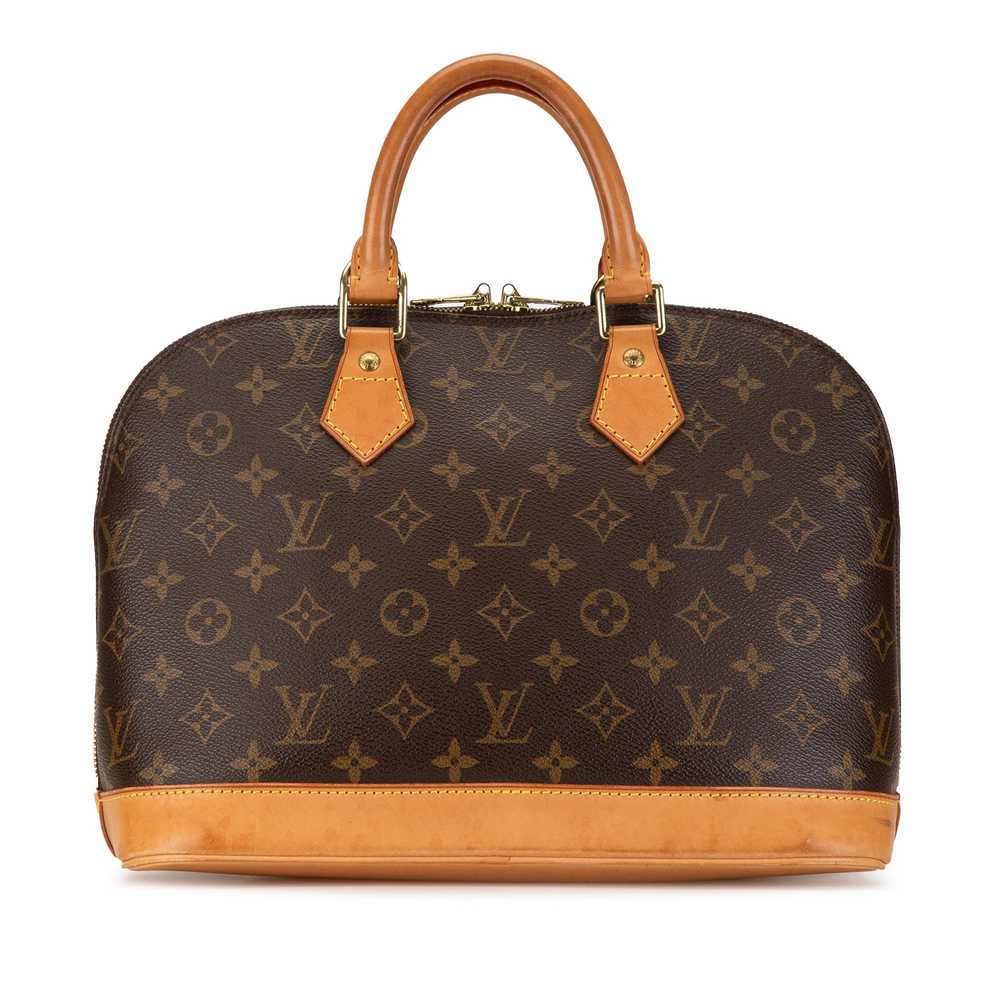 Brown Louis Vuitton Monogram Alma PM Handbag - image 1