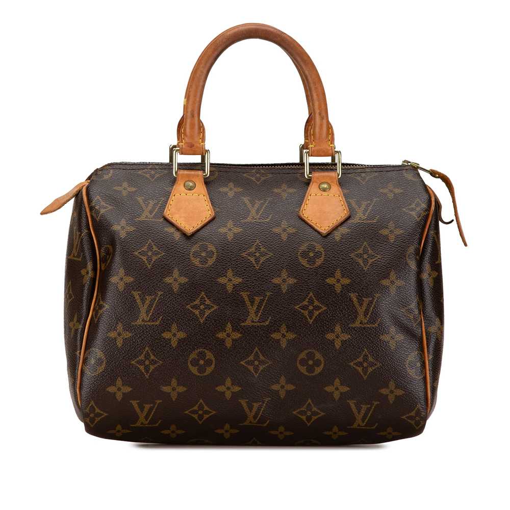 Brown Louis Vuitton Monogram Speedy 25 Boston Bag - image 1