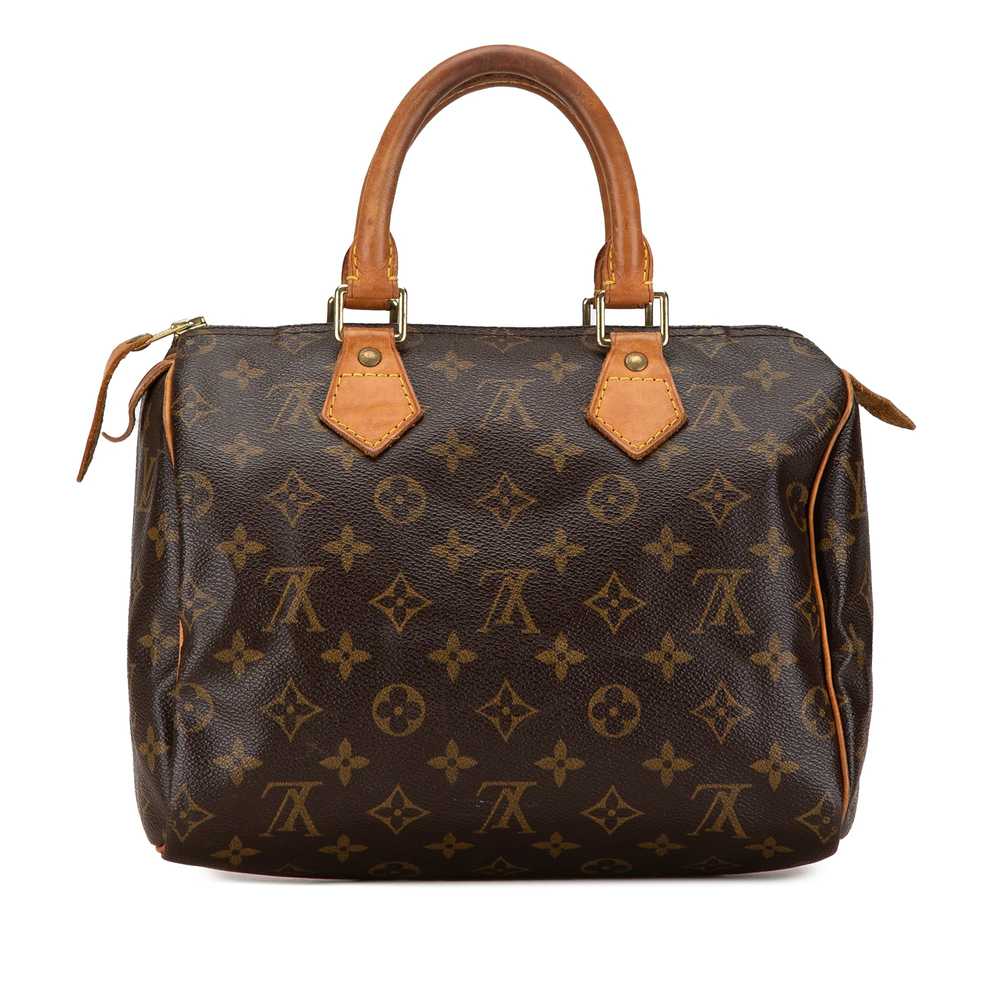 Brown Louis Vuitton Monogram Speedy 25 Boston Bag - image 3