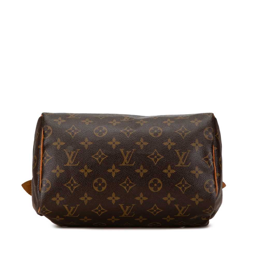 Brown Louis Vuitton Monogram Speedy 25 Boston Bag - image 4