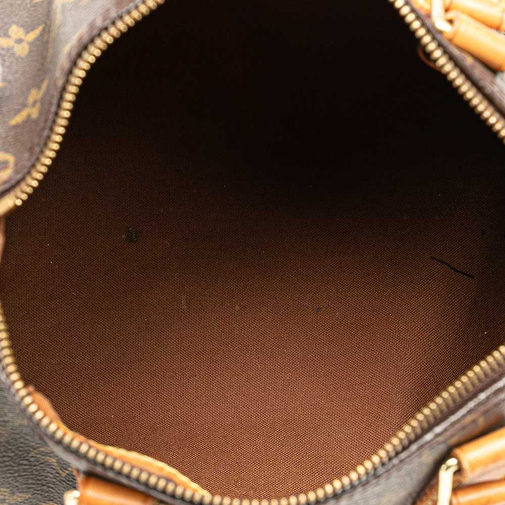 Brown Louis Vuitton Monogram Speedy 25 Boston Bag - image 5