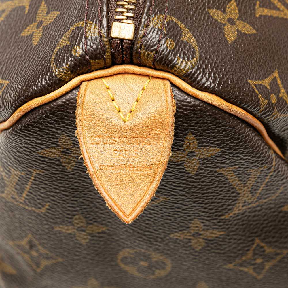 Brown Louis Vuitton Monogram Speedy 25 Boston Bag - image 6