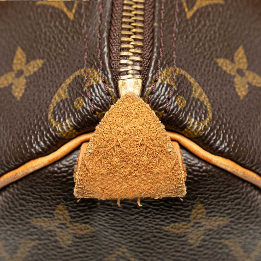 Brown Louis Vuitton Monogram Speedy 25 Boston Bag - image 8