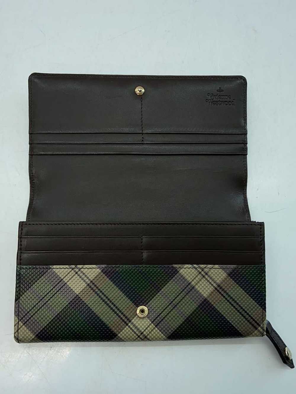 Vivienne Westwood 🐎 Checkered Orb Wallet - image 4