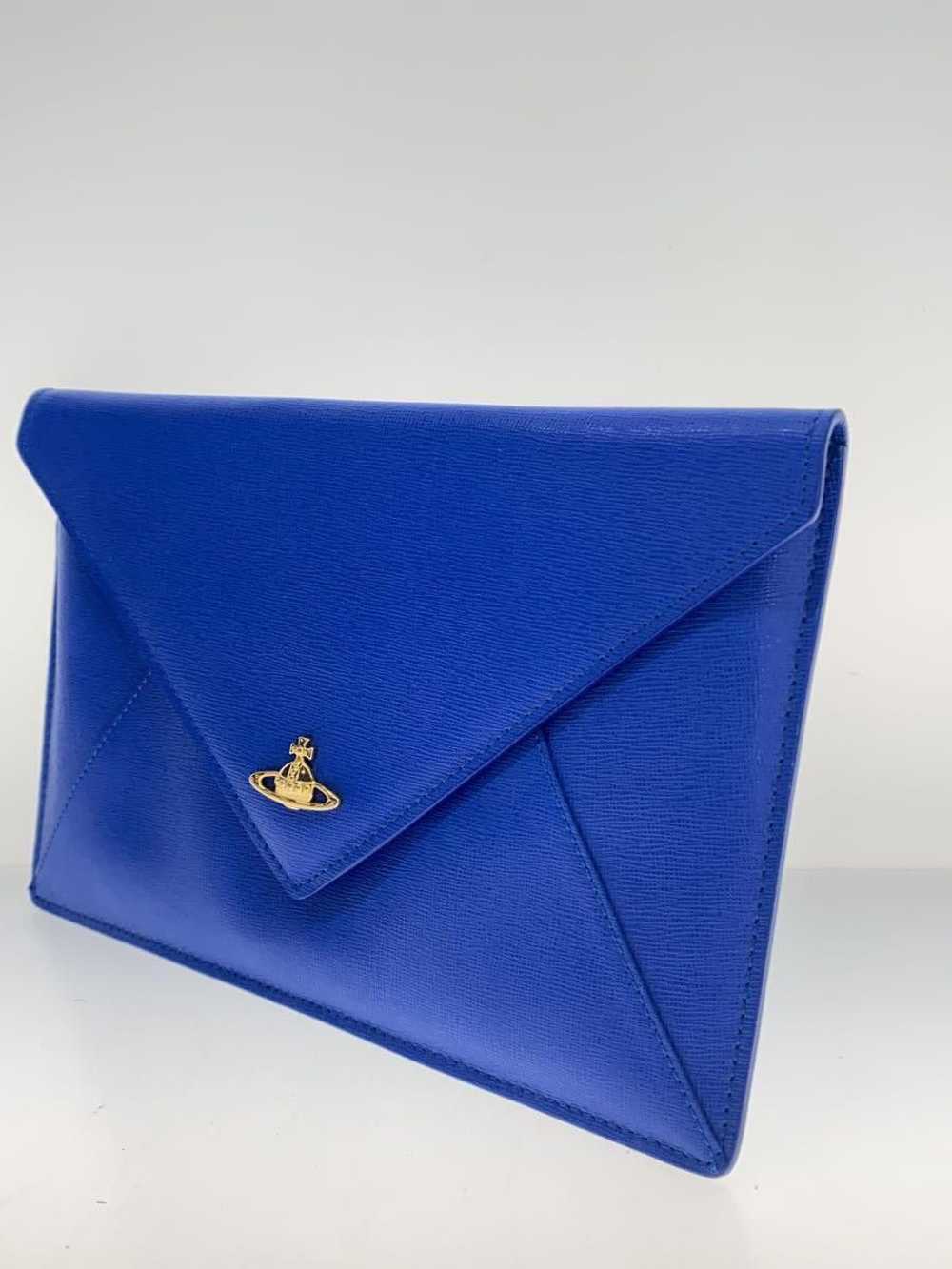 Vivienne Westwood 🐎 Orb Leather Clutch - image 2