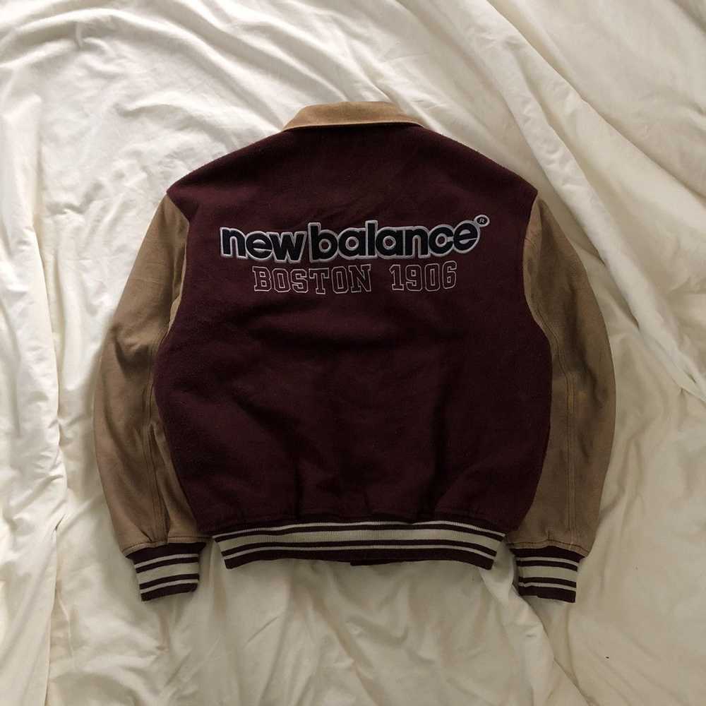 New Balance × Sportswear × Varsity Jacket NEW BAL… - image 2