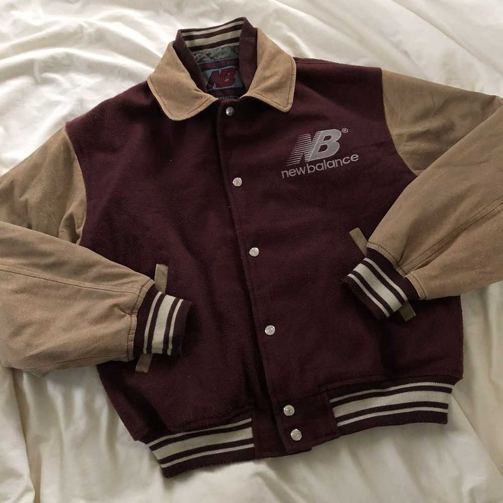 New Balance × Sportswear × Varsity Jacket NEW BAL… - image 4