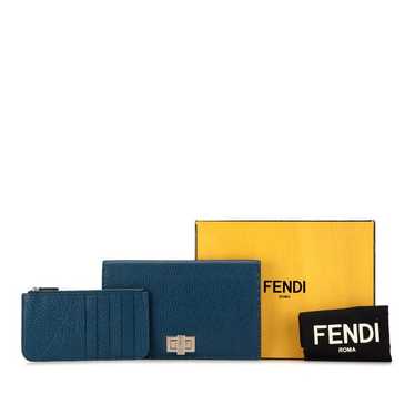 Fendi Fendi Fendi Peekaboo Selleria Leather Long … - image 1