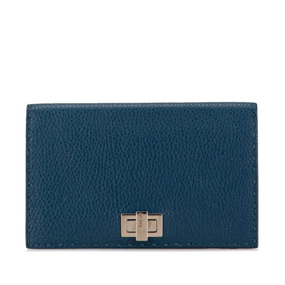 Fendi Fendi Fendi Peekaboo Selleria Leather Long … - image 2