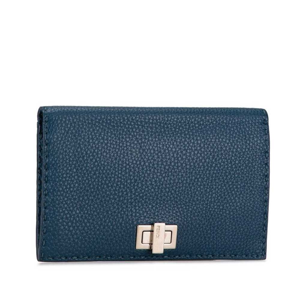 Fendi Fendi Fendi Peekaboo Selleria Leather Long … - image 3