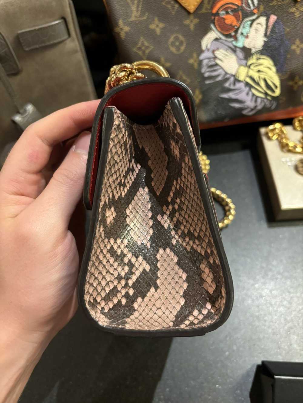 Gucci Gucci Multicolor Python Medium Padlock Shou… - image 7