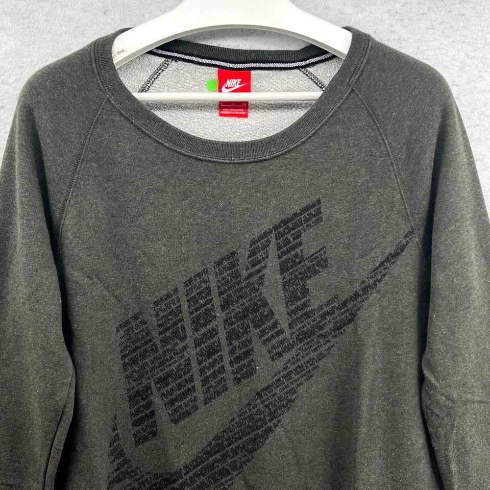 Nike Nike Sweater Women's Small Long Swoop Neck L… - image 2