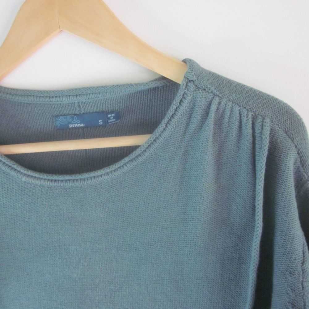 Prana Prana Green Ombre Cotton Sweater Size S - image 5