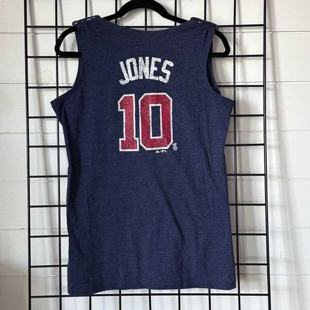 Vintage Chipper Jones Atlanta Braves Tank Top Wom… - image 1