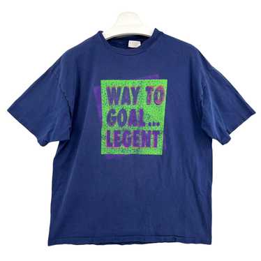 Hanes Vintage Way to Goal... Legent T shirt Socce… - image 1