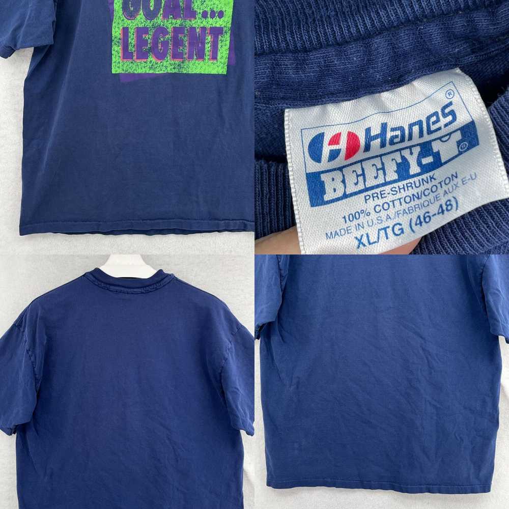 Hanes Vintage Way to Goal... Legent T shirt Socce… - image 4