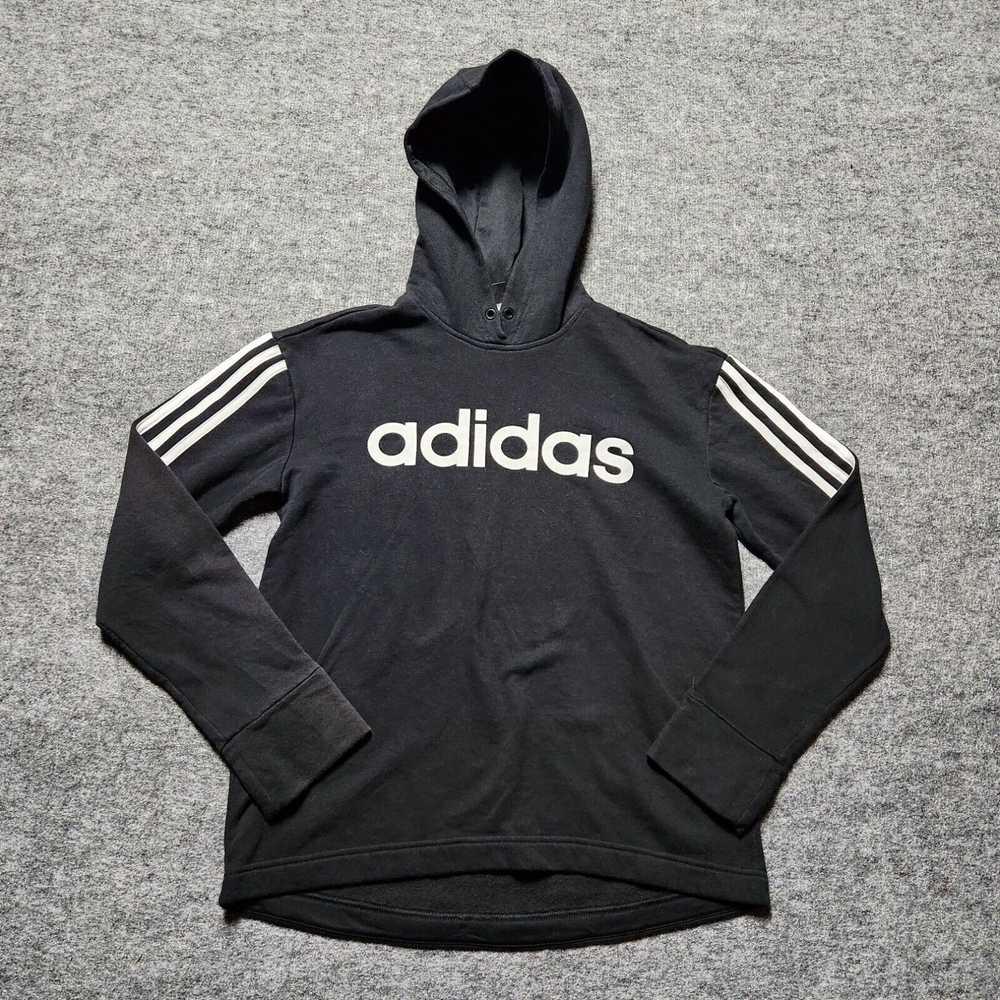 Adidas ADIDAS Hoodie Sweatshirt Women's M Black S… - image 1