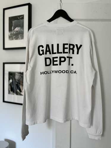 Gallery Dept. LOGO “HOLLYWOOD” LONG SLEEVE TEE