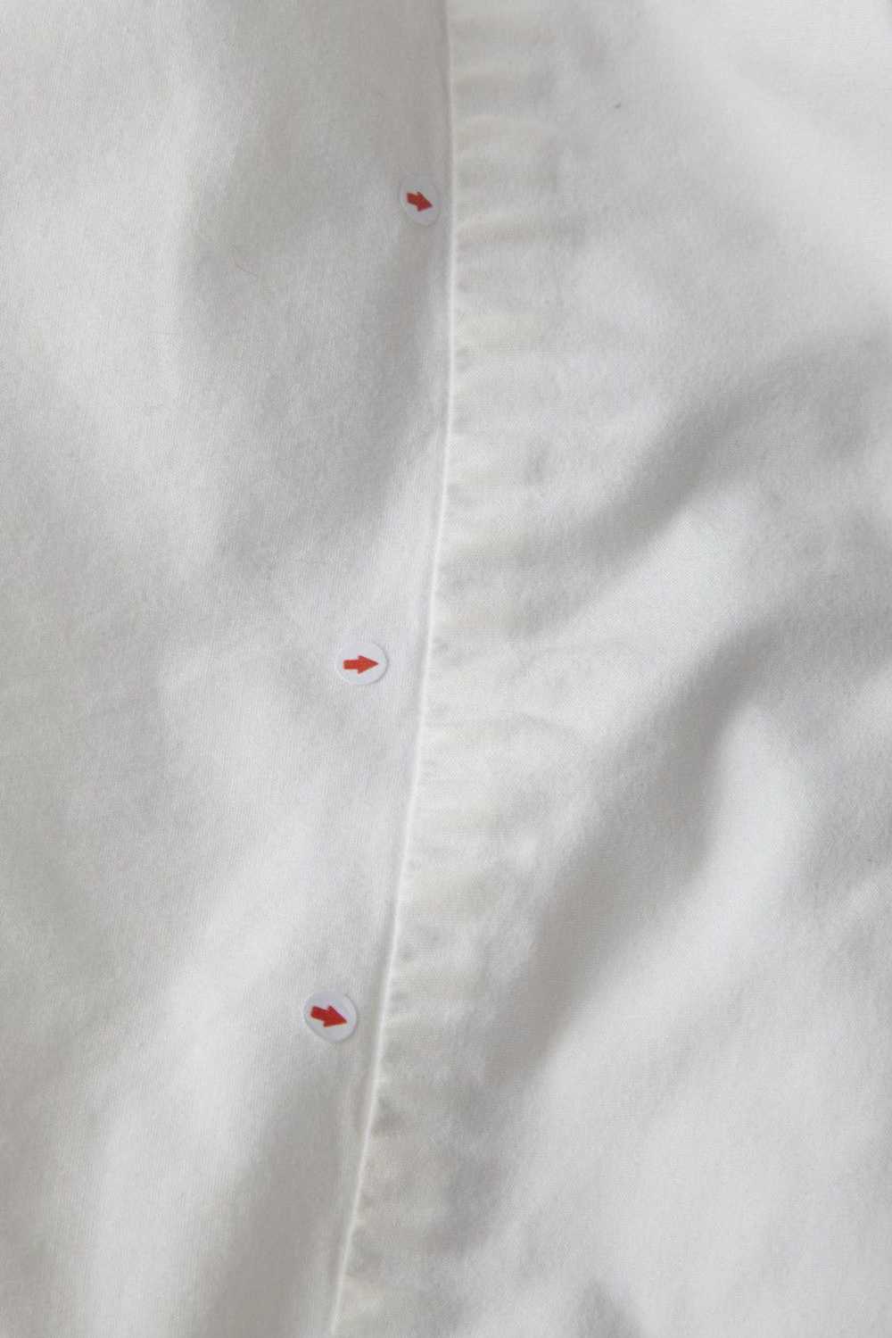 Burberry White Long Sleeve Fitted Shirt - image 6