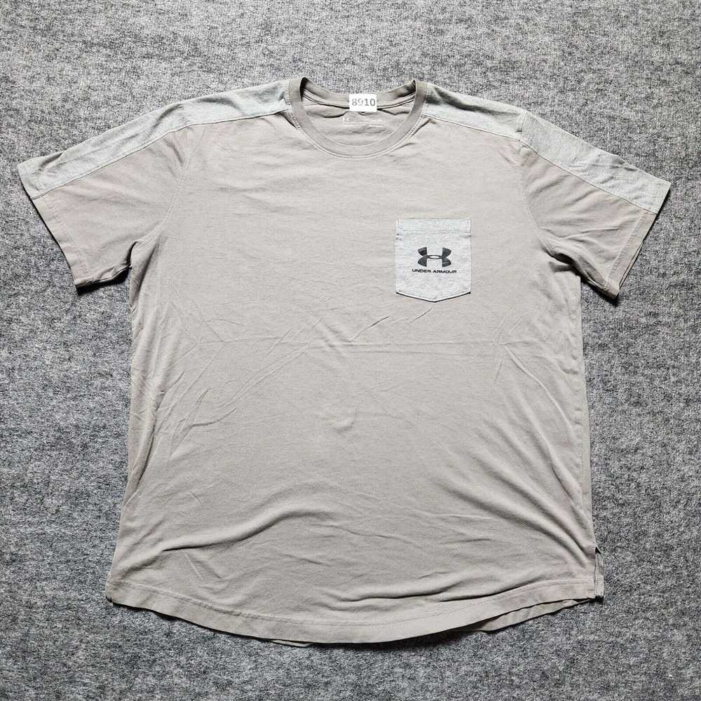 Under Armour UNDER ARMOUR T-Shirt Men's XL Gray H… - image 1