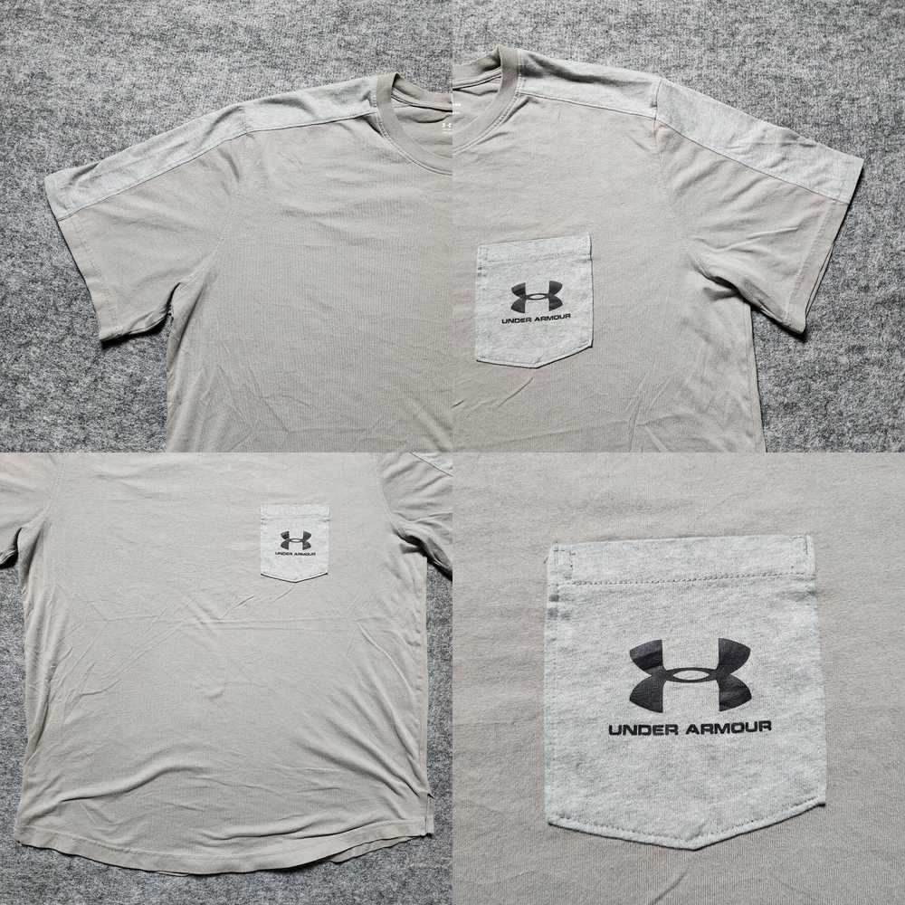 Under Armour UNDER ARMOUR T-Shirt Men's XL Gray H… - image 4